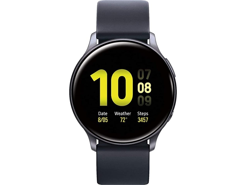 Samsung R830 Galaxy Watch Active 2 okosóra, 40mm, alumínium, fekete Samsung R830 Galaxy Watch Active 2 okosóra, 40mm, alumínium, fekete