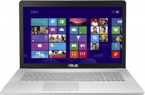 Asus N750JK-T4218H notebook 17 FHD i5-4200H 8GB 1000GB GTX850 2G Win 8.1