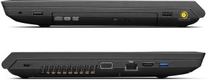 Lenovo Ideapad 15,6 HD LED B590 - 59-422075_2G - Fekete Intel® Celeron® Dual Core™ 1005M - 1,90GHz, 2GB/1600MHz, 500GB SATA, DVDSMDL, Intel® HD, WiFi, Bluetooth, Webkamera, FreeDOS, Matt kijelző