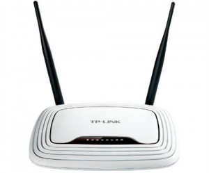 TP-LINK Wireless N Router TL-WR841N 2x2MIMO FIX Antennával
