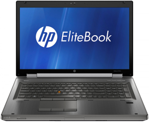 HPQ NB EliteBook 8760w 17.3 FHD Core™ i7-2630QM 2GHz, 4GB, 500GB, DVD-RW, Nvidia Q 3000M, BT, FPR, Win 7 Prof 64 bit, 8cell