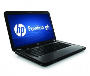 HP Pavilion G6-1120SH 15.6 HD BV Core™ i3-2310M 2.1GHz, 4GB, 500GB, DVD-RW, DOS, 6 cell, faszén