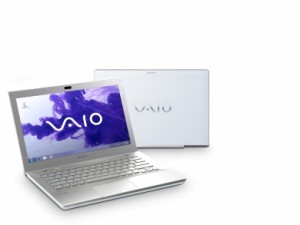 SONY Vaio VPC-SB4L1E 13.3 WXGA Core™ i3-2350M 2.3GHz, 4GB, 500GB, DVD-RW, ATI HD 6470M + Intel® HD, Win 7 HPrem. 6cell, fehér