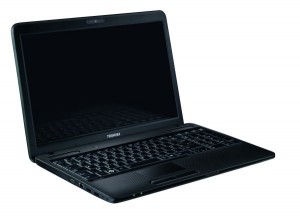 Toshiba Satellite C660D-17J - fekete