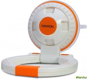 Canyon 360 fokban állítható univerzális tablet állvány - fehér (7-10 colos modellekhez)