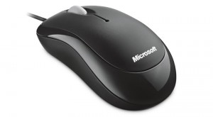 Microsoft Basic Optical Mouse fekete egér