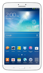 Samsung Galaxy Tab 3 8.0 WiFi 16GB tablet, fehér T310