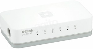 D-Link 5 portos asztali switch