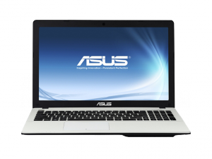 Asus 15,6 HD LED X553MA-XX076D - Fehér Intel® Pentium® Quad Core™ N3530 - 2,16GHz, 4GB/1600MHz, 500GB SATA, DVDSMDL, Intel® HD, WiFi, Webkamera, FreeDOS, Fényes kijelző