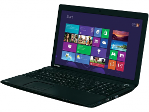 TOSHIBA Satellite C55-A-1H9, 15.6 HD, Intel® Core™ i3 Processzor-3110, 4GB, 750GB HDD, NVIDIA 740M 2GB, DVD-RW DL, Gigabit Ethernet, 802.11b/g/n, BT 4.0, DSUB/HDMI, 6 cell, Csillogó fekete felület, Matt fekete billentyűzet, Windows 8.1 64-bit