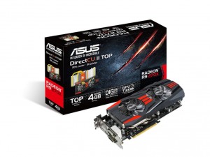 Asus Videokártya PCIe AMD R9 270X 4GB GDDR5