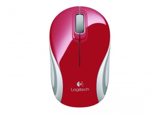 Logitech M187 Wireless Piros Egér