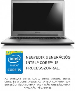 LENOVO IdeaPad Y510, Intel® Core™ i7 Processzor-4700QM, 15.6 FHD, nVidia G750 2GB GDDR5, 8GB, 1TB, DOS, fekete, 6 Cell