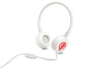HP H2800 fehér vezetékes sztereó fejhallgató, mikrofonnal