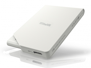 Silicon Power STREAM S03 1TB USB3.0 Fehér Külső merevlemez