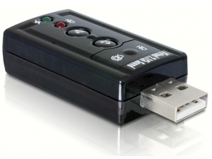 DeLock USB Sound Adapter 7.1 USB hangkártya