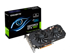 Gigabyte Videokártya PCIe NVIDIA GTX 960 2GB GDDR5