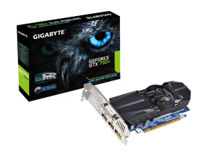 Gigabyte Videokártya PCIe NVIDIA GTX 750 Ti 2GB GDDR5