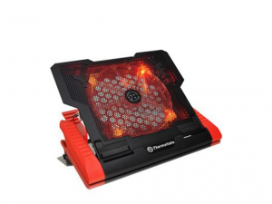 Thermaltake CLN0019 Massive 23 GT 10-17 notebook fekete-piros 20cm Piros LED fan hűtő