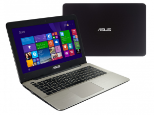 Asus X455LA-WX053D notebook Barna 14 HD Corei3-4030U 4GB 1000GB DOS 
