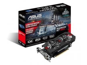 Asus Videókártya PCIe AMD R7 360 2GB GDDR5