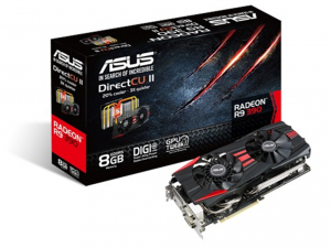 Asus Videókártya PCIe AMD R9 390 8GB GDDR5