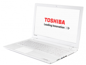 TOSHIBA Satellite C55-C-11G (15.6, Intel® i3-4005U, 4GB, 750GB, Win8.1), fehér