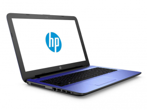 HP notebook 15-ay037nh, 15.6 FHD AG Intel® Core™ i3 Processzor 6006U DC, 4GB, 1TB, Intel® HD Gaphics 520, DVD, 10/100 LAN, 802.11b/g/n, BT, HDMI, CR, 4cell, Királykék, DOS