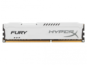 Kingston memória HyperX Fury White - DDR3 1600MHz / 8GB - CL10