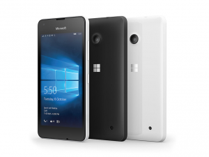 Microsoft Lumia 550 Fekete okostelefon 