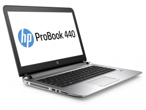 HP ProBook 440 G3, 14 HD matt, Intel® Core™ i3-6100U Processzor, 4GB, 500GB, Intel® HD 520, ezüst, DOS