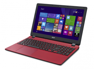 Acer Aspire 15,6 FHD ES1-531-C3CX - Piros Intel® Celeron® Quad Core™ N3160/1,60GHz - 2,24GHz/, 4GB 1600MHz, 500GB HDD, DVDSMDL, Intel® HD Graphics 400, WiFi, Bluetooth, Webkamera, Boot-up Linux, Matt kijelző