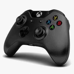 MS Játékvezérlő Xbox One Vezeték nélküli controller Fekete