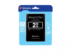 Verbatim StorenGo 2TB USB3.0 Külső merevlemez
