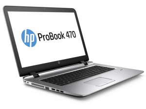 HP probook 470 G3, 17.3 HD+ AG, Intel® Core™ i5 Processzor 6200U, 8GB, 1TB, Rareon R7 M340/2GB, Metallic Grey, DOS, Case, 1Y+2YCp
