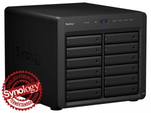Synology DiskStation DS2415+ 12-lemezes NAS (4×2,4 GHz CPU, 2 GB RAM)