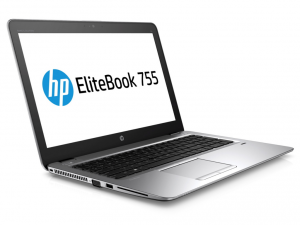 HP ELITEBOOK 755 G3 15.6 FHD A12 PRO-8800B 2.1GHZ, 8GB, 512GB SSD, WIN 7/10 PROF.