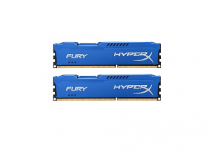 Kingston HyperX Fury Blue - DDR3 1600MHz / 8GB KIT (2x4GB) - CL10 memória