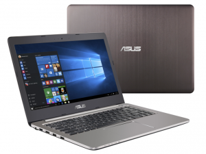 ASUS 14,0 HD K401UB-FR023D - Fekete-Ezüst - FreeDOS Intel® Core™ i7-6500U (4M Cache, up to 3.10 GHz), 8GB, 1TB + 24GB SSD, Nvidia® 940M 2GB, Cable, Fényes kijelző, Refurbished