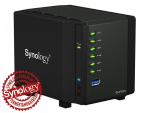Synology DiskStation DS416slim 4-lemezes NAS (2×1,0 GHz CPU, 512 MB RAM)