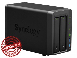 Synology DiskStation DS716+II 2-lemezes NAS (4×1,6-2,24 GHz CPU, 2 GB RAM)