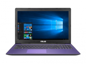 ASUS 15,6 HD X553SA-XX201D - Lila - FreeDOS Intel® Celeron® N3050 (2M Cache, up to 2.16 GHz), 4GB, 500GB, Intel® HD graphics, Fényes kijelző