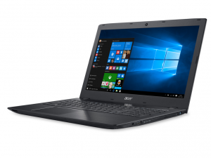Acer Aspire 15,6 FHD E5-575G-3382 - Fekete Intel® Core™ i3-6100U /2,30GHz/, 4GB 2133MHz, 1TB HDD, DVDSMDL, NVIDIA® GeForce® 940MX 2GB, WiFi, Bluetooth, HD Webkamera, Boot-up Linux, Matt kijelző