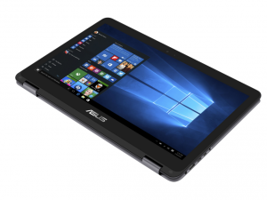 ASUS Zenbook 13,3 FHD Touch UX360CA-C4189T- Ezüst - Windows® 10 Home Intel® Core™ m3-7Y30 /1,00GHz - 2,60GHz/, 8GB 1866MHz, 256GB SSD, Intel® HD Graphics 615, Wifi, Bluetooth, Webkamera, Windows® 10 Home, Sleeve & cable, Fényes érintőkijelző