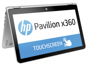 HP Pavilion x360 15-BK004NH, 15.6 FHD AG Intel® Core™ i5 Processzor 6200U, 8GB DDR4, 1TB, Nvidia GF 930M 2GB, WIN10, Természetes ezüst (216451)