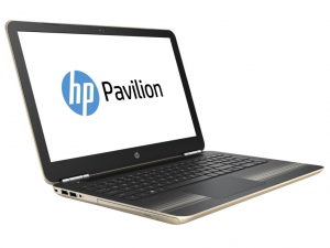HP Pavilion 15-au110nh, 15.6 FHD AG Intel® Core™ i3 Processzor 7100U DC, 4GB, 256GB SSD, Intel® HD, Modern Gold, DOS, Arany