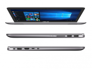 Asus UX510UX-CN085T notebook Szürke 15.6 FHD Core™ i5-6200U 8GB 1000GB+128 GB