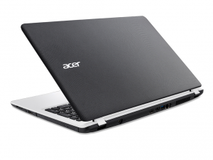 Acer Aspire 15,6 HD ES1-572-34L9 - Fekete / Fehér Intel® Core™ i3-6006U/2,00GHz/, 4GB 2133MHz, 1TB HDD, DVDSMDL, Intel® HD Graphics 520, WiFi, Bluetooth, Webkamera, Boot-up Linux, Matt kijelző