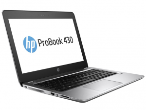 HP ProBook 430 G4, 13.3 HD matt, Intel® Core™ i7-7500U Processzor, 8GB DDR4, 256GB M.2 SSD, Intel® HD Graphics 620, ezüst, DOS
