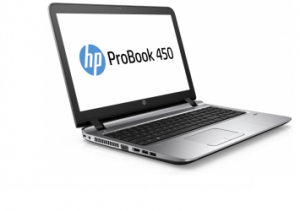 HP ProBook 450 G3, 15,6 FHD matt, Intel® Core™ i5-6200U Processzor, 4GB, 500GB, Rareon R7 M340/2GB, ezüst, DOS